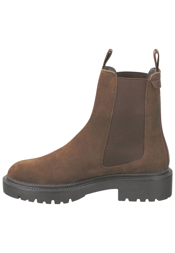 GANT Stiefel Leder/Textil Dunkelbraun - surf4shoes