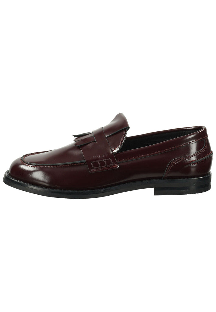 GANT Slipper Leder Bordeaux - surf4shoes