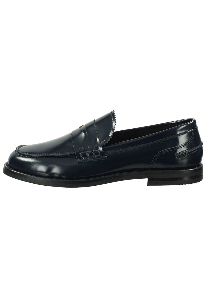 GANT Slipper Leder Marine - surf4shoes