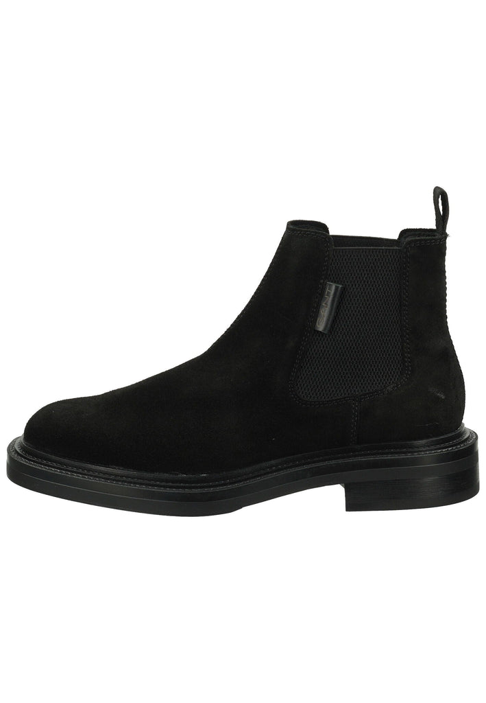 GANT Stiefelette Leder/Textil Schwarz - surf4shoes