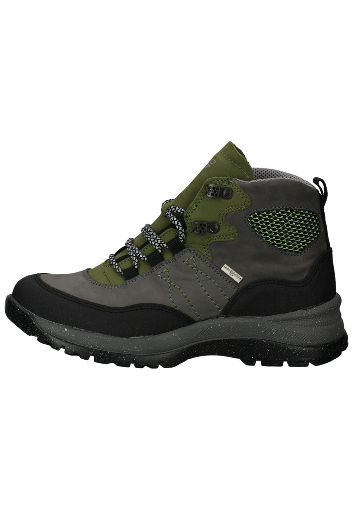 Waldläufer Wanderschuhe Leder/Textil Grau - surf4shoes