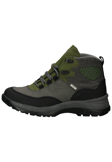 Waldläufer Wanderschuhe Leder/Textil Grau - surf4shoes