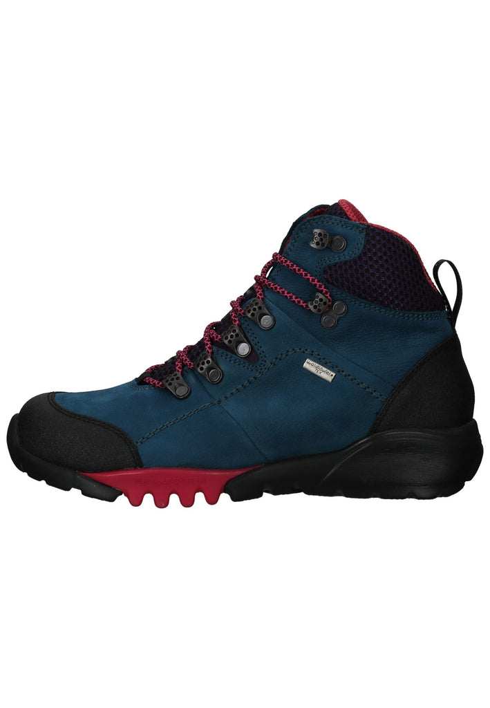 Waldläufer Wanderschuhe Leder/Textil Lila - surf4shoes