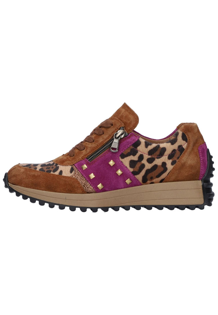 Waldläufer Sneaker Leder/Textil Rost - surf4shoes