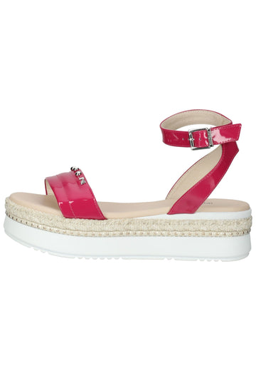 Nero Giardini Sandalen Leder Fuchsia - surf4shoes