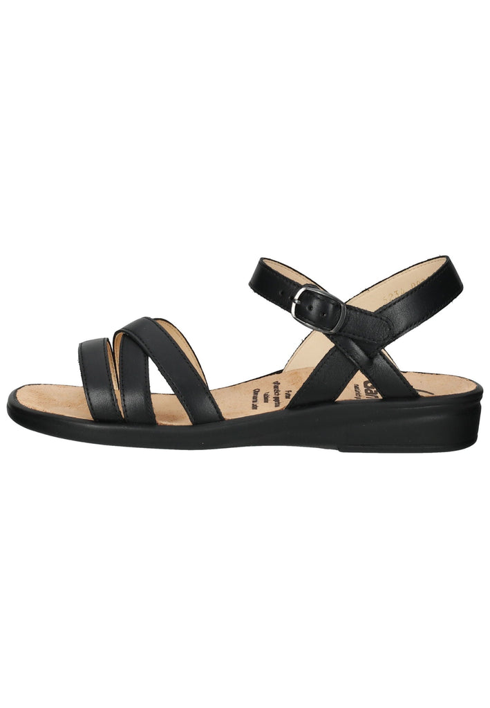 Ganter Sandalen Leder Schwarz - surf4shoes