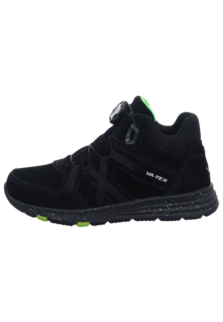 VADO Sneaker Veloursleder Schwarz - surf4shoes