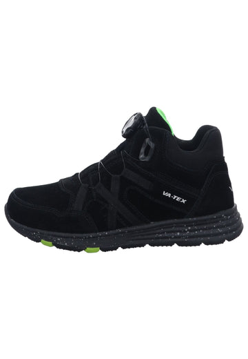 VADO Sneaker Veloursleder Schwarz - surf4shoes