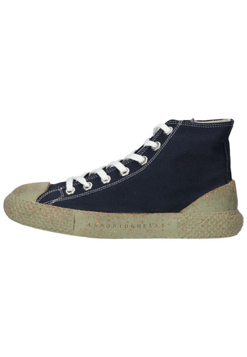 ASPORTUGUESAS Sneaker Naturfaser Navy - surf4shoes