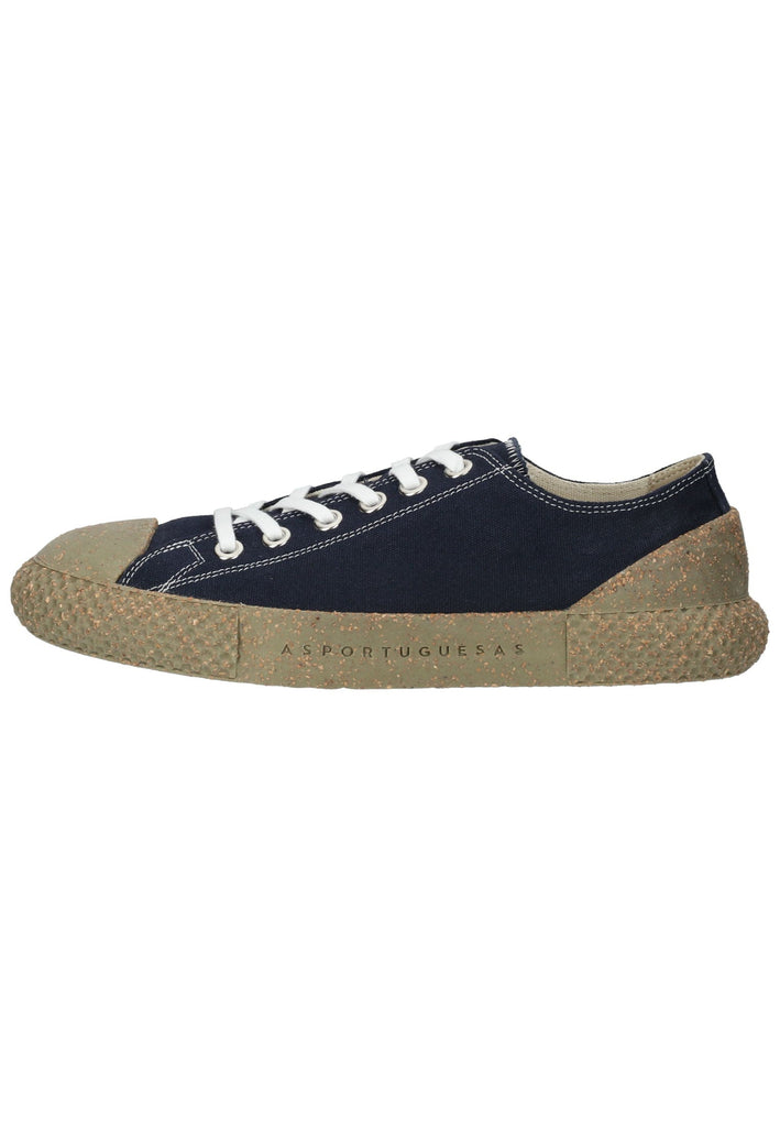 ASPORTUGUESAS Sneaker Naturfaser Navy - surf4shoes