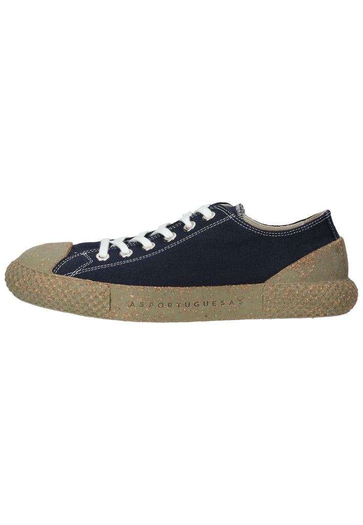 ASPORTUGUESAS Sneaker Naturfaser Navy - surf4shoes