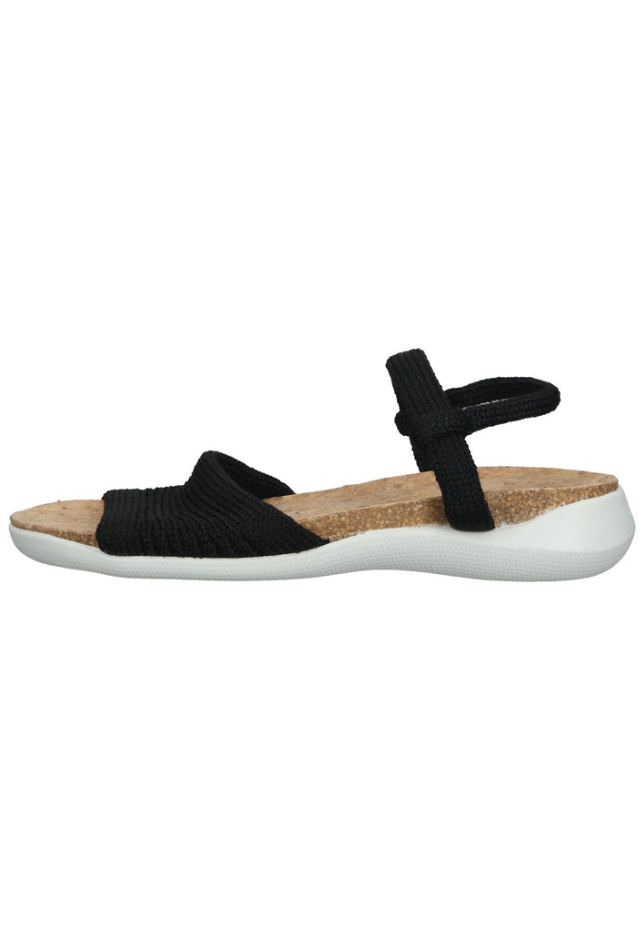 ARCOPEDICO Sandalen Textil Schwarz - surf4shoes