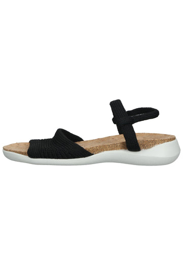 ARCOPEDICO Sandalen Textil Schwarz - surf4shoes