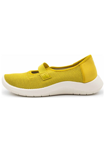 ARCOPEDICO Slipper Textil Mustard - surf4shoes