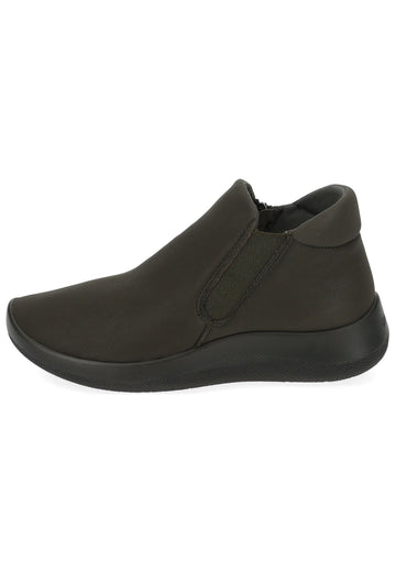 ARCOPEDICO Stiefelette Lederimitat/Textil Khaki - surf4shoes