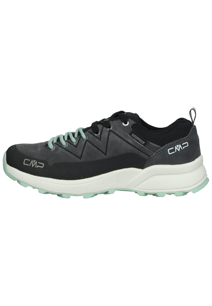 CMP Wanderschuhe Leder/Textil Schwarz/Grün - surf4shoes