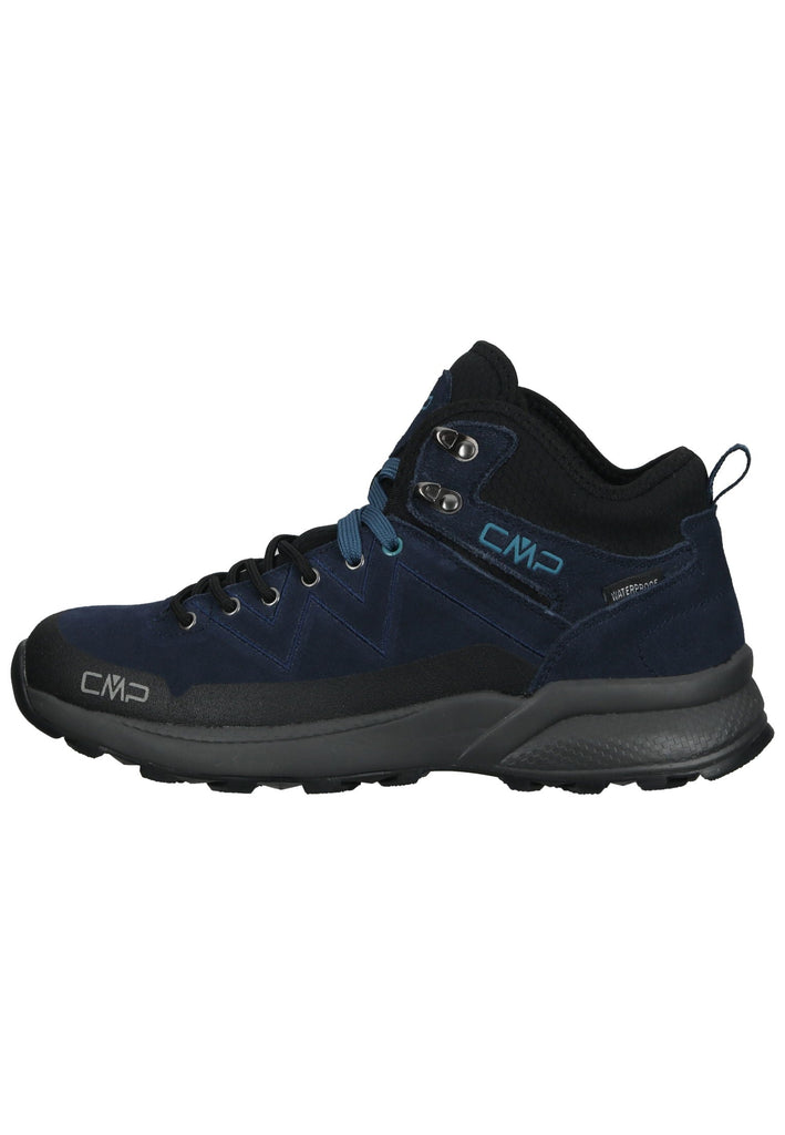 CMP Wanderschuhe Veloursleder/Textil Schwarz/Blau - surf4shoes