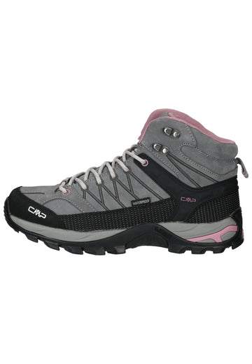 CMP Wanderschuhe Veloursleder/Textil Grau/Rosa - surf4shoes