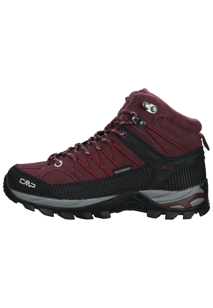 CMP Wanderschuhe Veloursleder/Textil Bordeaux - surf4shoes