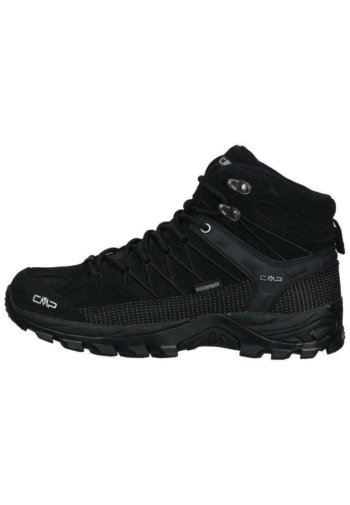 CMP Wanderschuhe Veloursleder/Textil Schwarz/Schwarz - surf4shoes