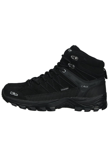 CMP Wanderschuhe Veloursleder/Textil Schwarz/Schwarz - surf4shoes