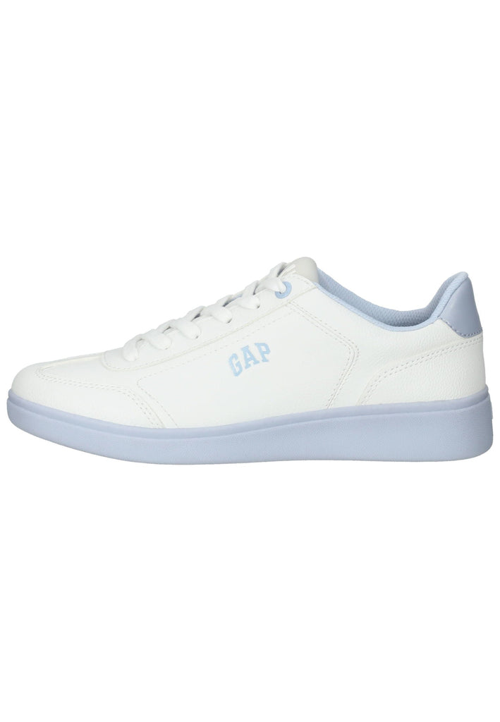 GAP Sneaker Lederimitat Weiß/Blau - surf4shoes
