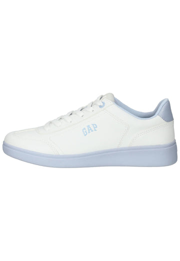 GAP Sneaker Lederimitat Weiß/Blau - surf4shoes