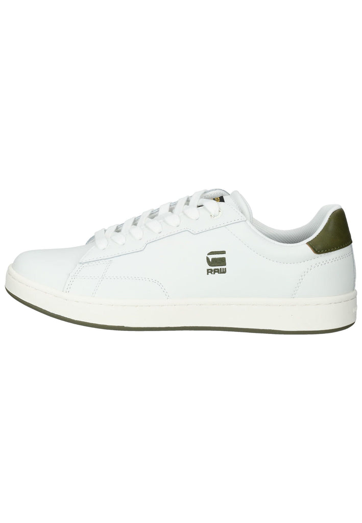 G-Star Sneaker Leder Weiß/Grün - surf4shoes