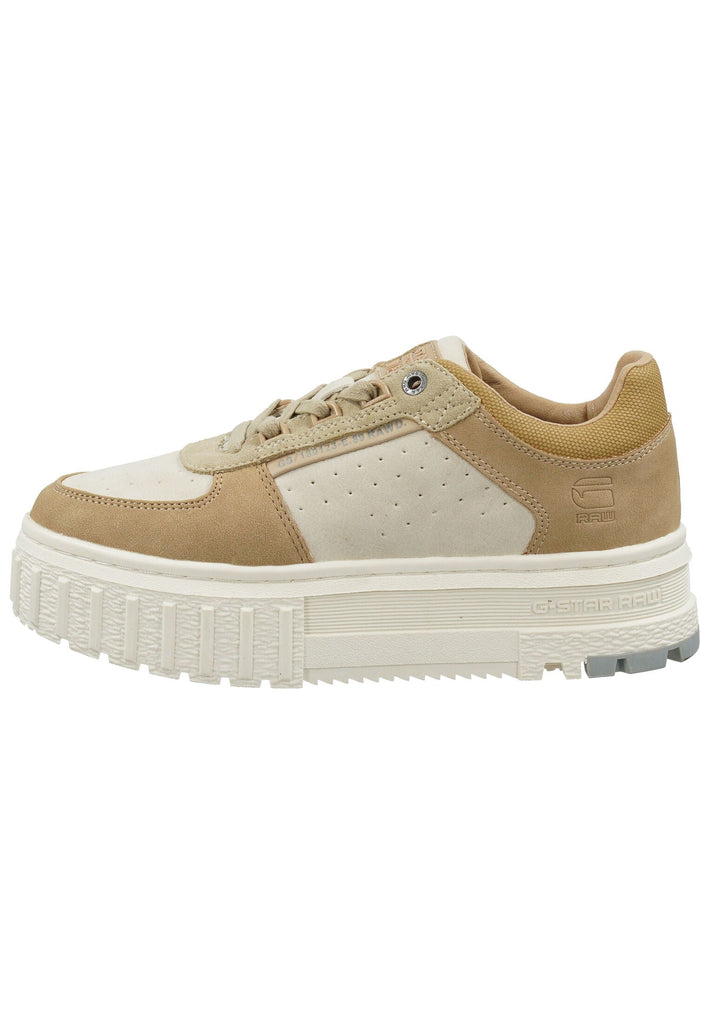 G-Star Sneaker Lederimitat Beige - surf4shoes