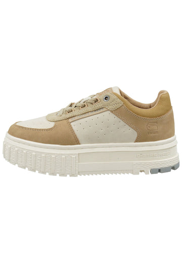 G-Star Sneaker Lederimitat Beige - surf4shoes