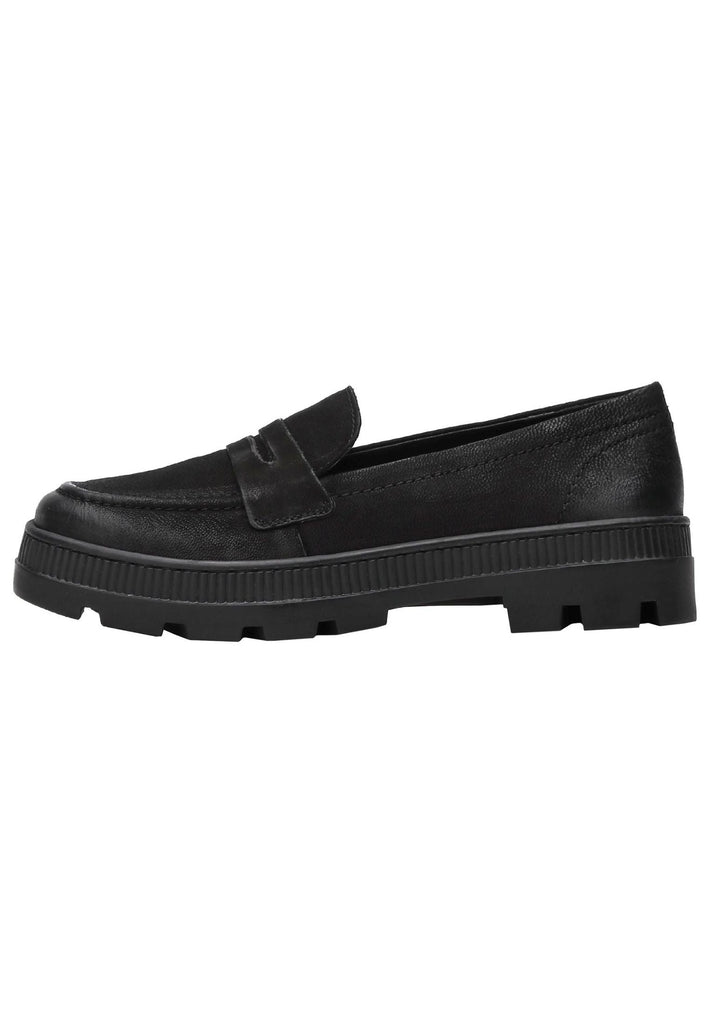 LASOCKI Slipper Nubukleder Schwarz - surf4shoes