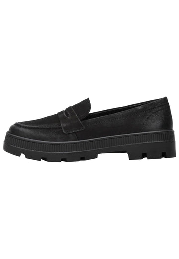 LASOCKI Slipper Nubukleder Schwarz - surf4shoes