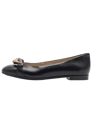 LASOCKI Ballerinas Leder Schwarz - surf4shoes