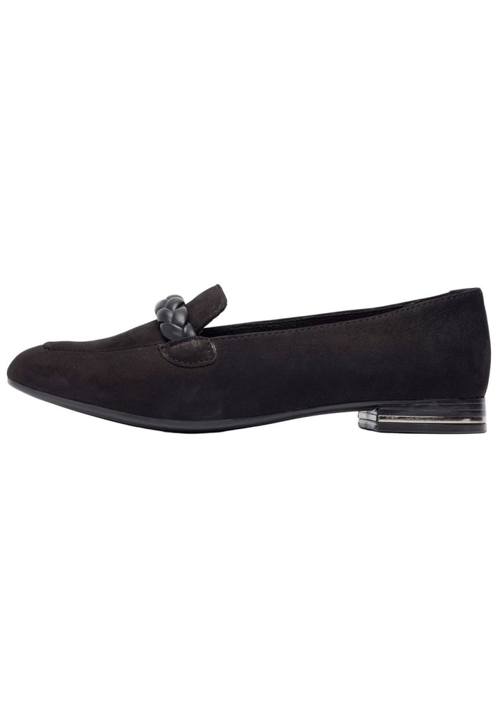 LASOCKI Ballerinas Nubukleder Schwarz - surf4shoes