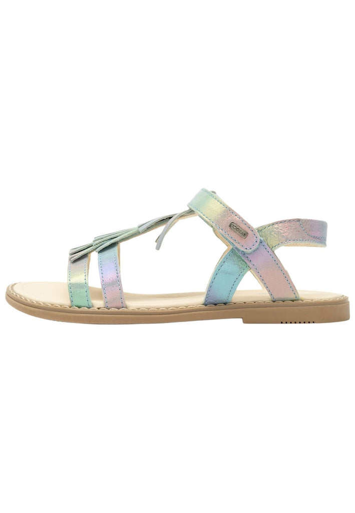 LASOCKI Sandalen Leder Blau - surf4shoes