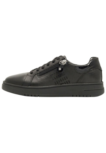 LASOCKI Sneaker Leder Schwarz - surf4shoes