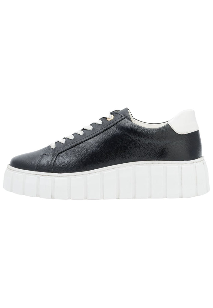LASOCKI Sneaker Leder Schwarz - surf4shoes
