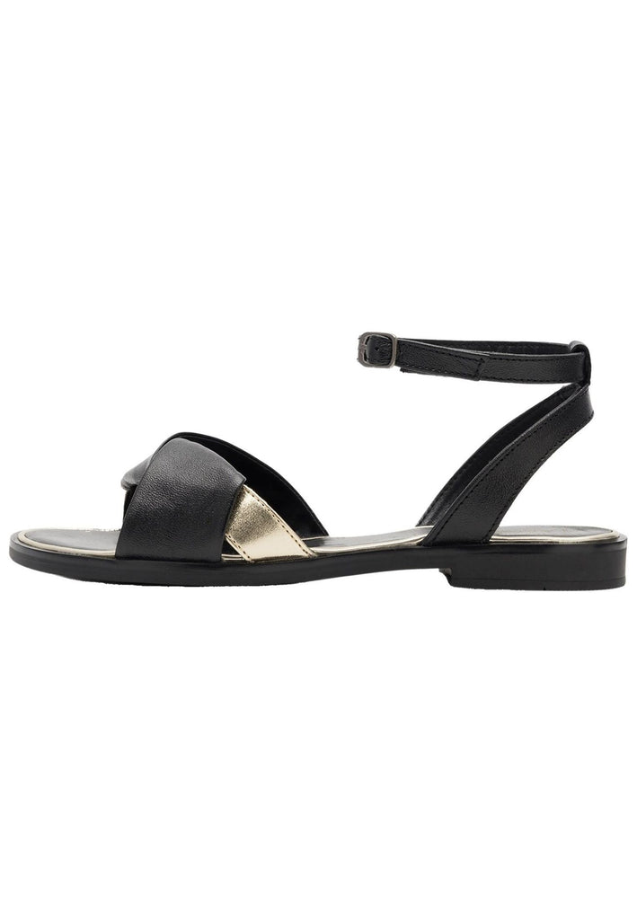 LASOCKI Sandalen Leder Schwarz - surf4shoes