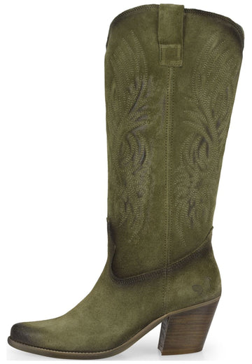 FELMINI Stiefel Leder Green - surf4shoes