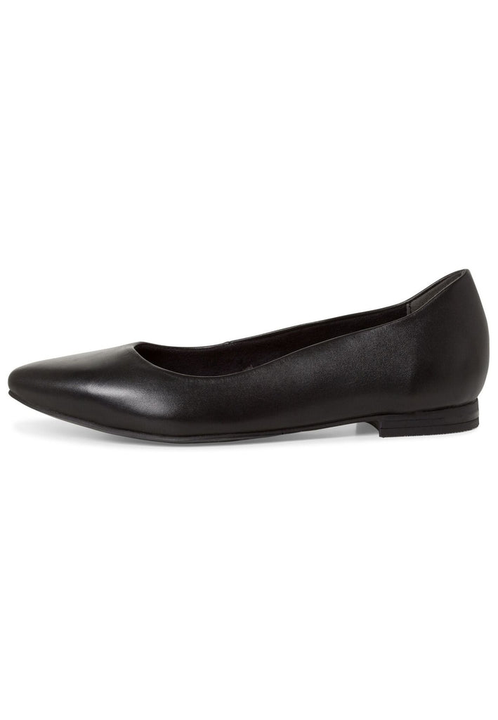 Tamaris Ballerinas Leder Schwarz - surf4shoes