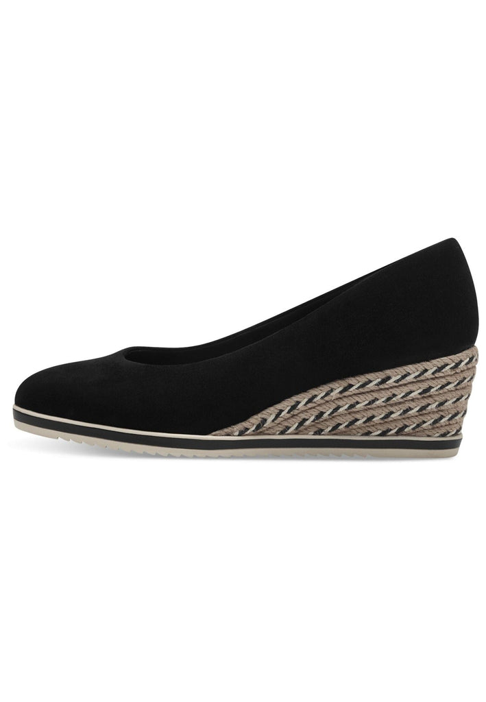 Tamaris Pumps Leder Schwarz - surf4shoes