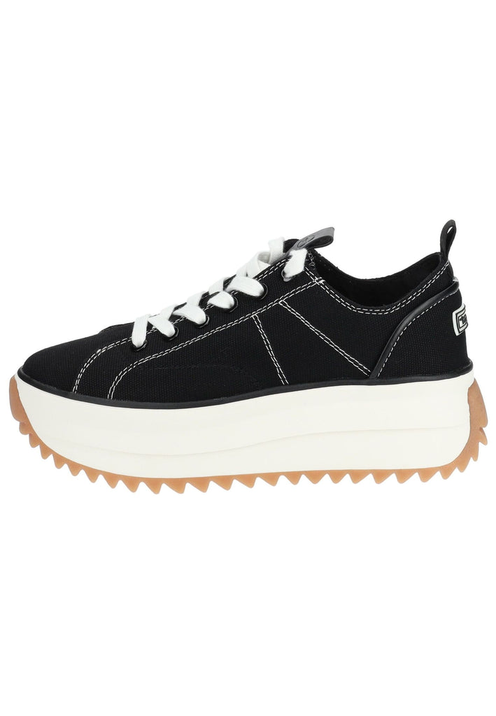Tamaris Sneaker Lederimitat/Textil Schwarz - surf4shoes