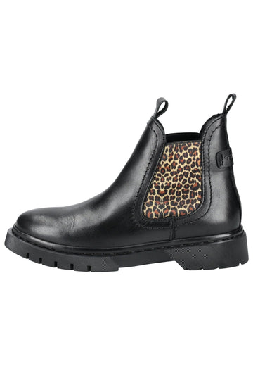 Tamaris Stiefelette Leder Schwarz Warmfutter - surf4shoes