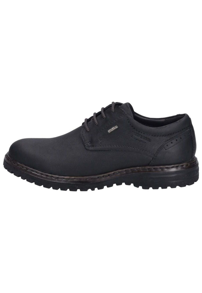 Josef Seibel Halbschuhe Leder Schwarz - surf4shoes