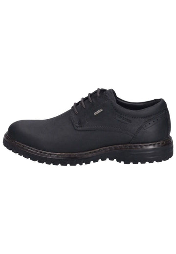 Josef Seibel Halbschuhe Leder Schwarz - surf4shoes