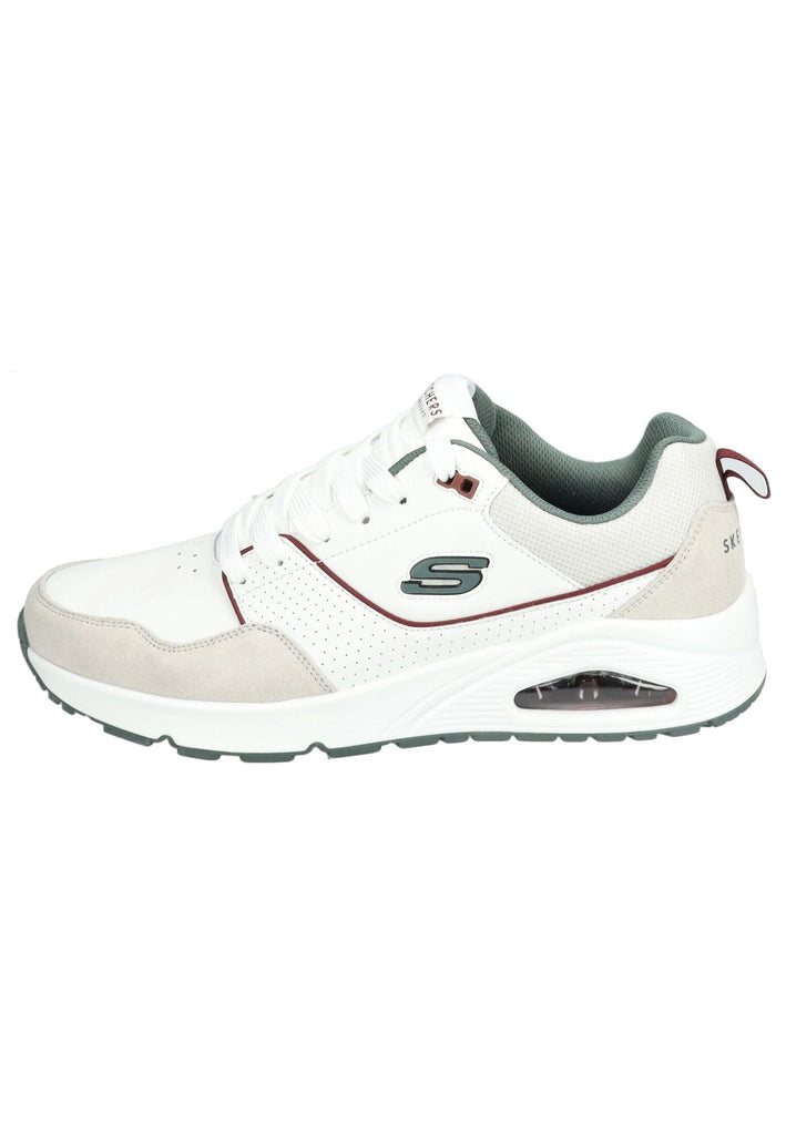 Skechers Sneaker Leder Weiß - surf4shoes
