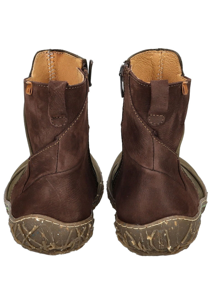 El Naturalista Stiefelette Leder Grün/Braun - surf4shoes