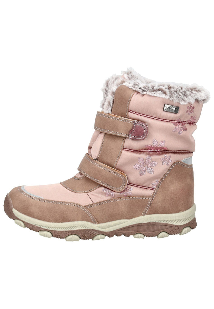 Mustang Stiefel Lederimitat/Textil Rose Warmfutter - surf4shoes
