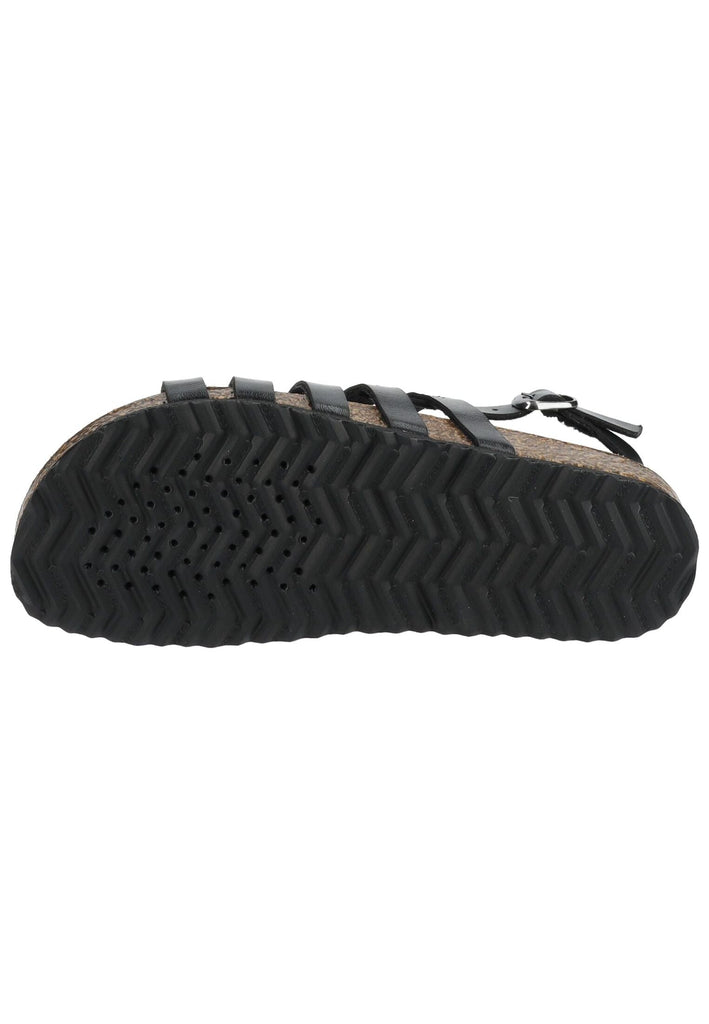 Geox Sandalen Lederimitat Schwarz - surf4shoes