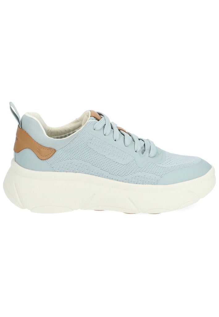 Geox Sneaker Lederimitat/Textil Hellblau - surf4shoes